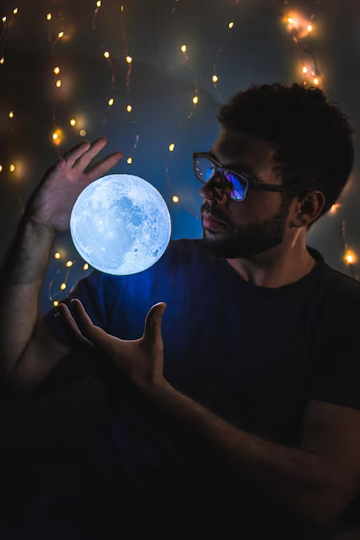 Experience the Magic of the Moon with the Levitating Moon Lamp