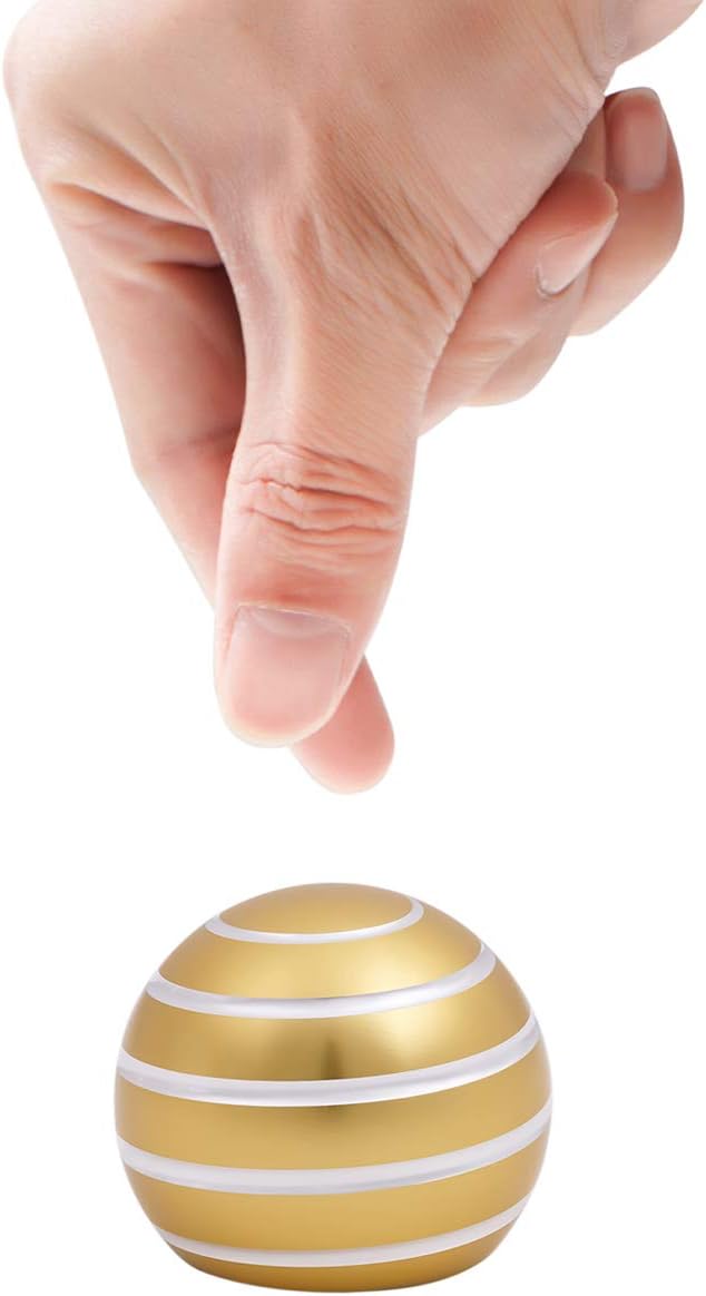 Desk-Fidget-Kinetic-Toys Cool-Gadgets: Cool-Stuff Thing Game Toy for Adult Teen Children Kid, Optical-Illusion Stress Relief Gifts for Man Women Home Office School Christmas Spinning up 180 Seconds