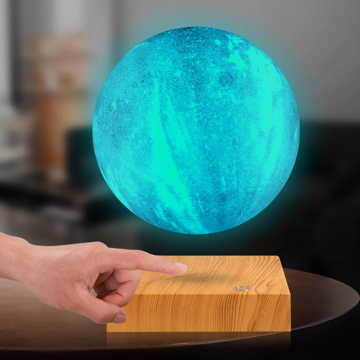 3D Levitating Moon Lamp – 16 Colors